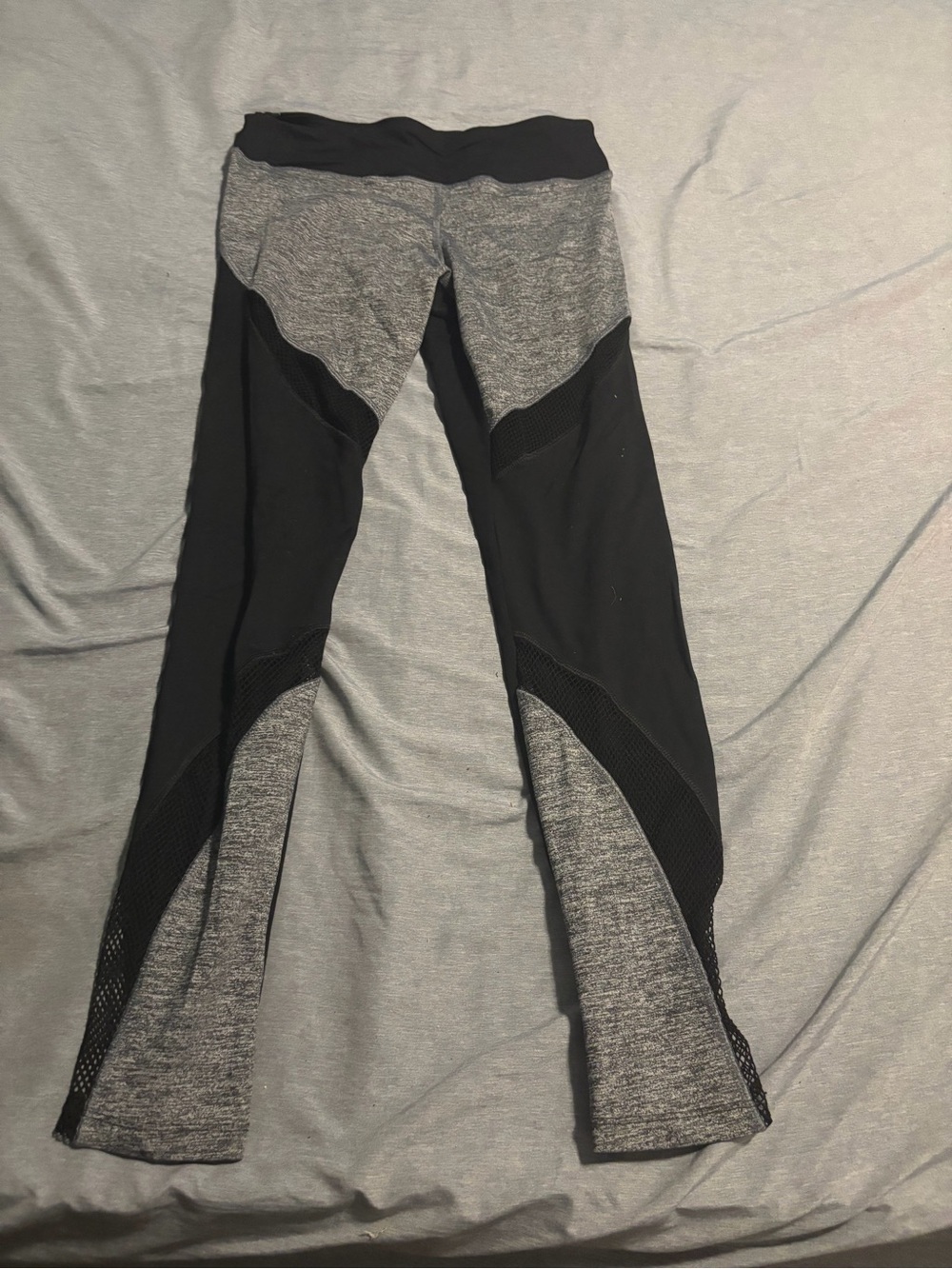 Forever 21 Black and Gray Athletic Leggings